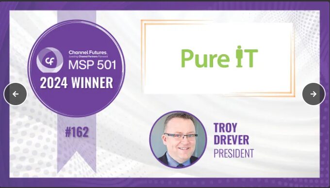 Calgary’s IT Powerhouse: Pure IT Clinches Elite Top 3 Spot in 2024 MSP Rankings